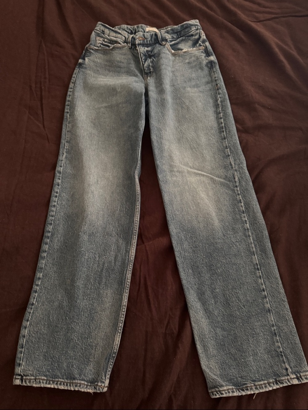 Good American wide leg jeans